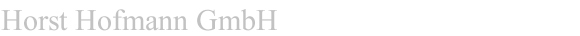 Horst Hofmann GmbH